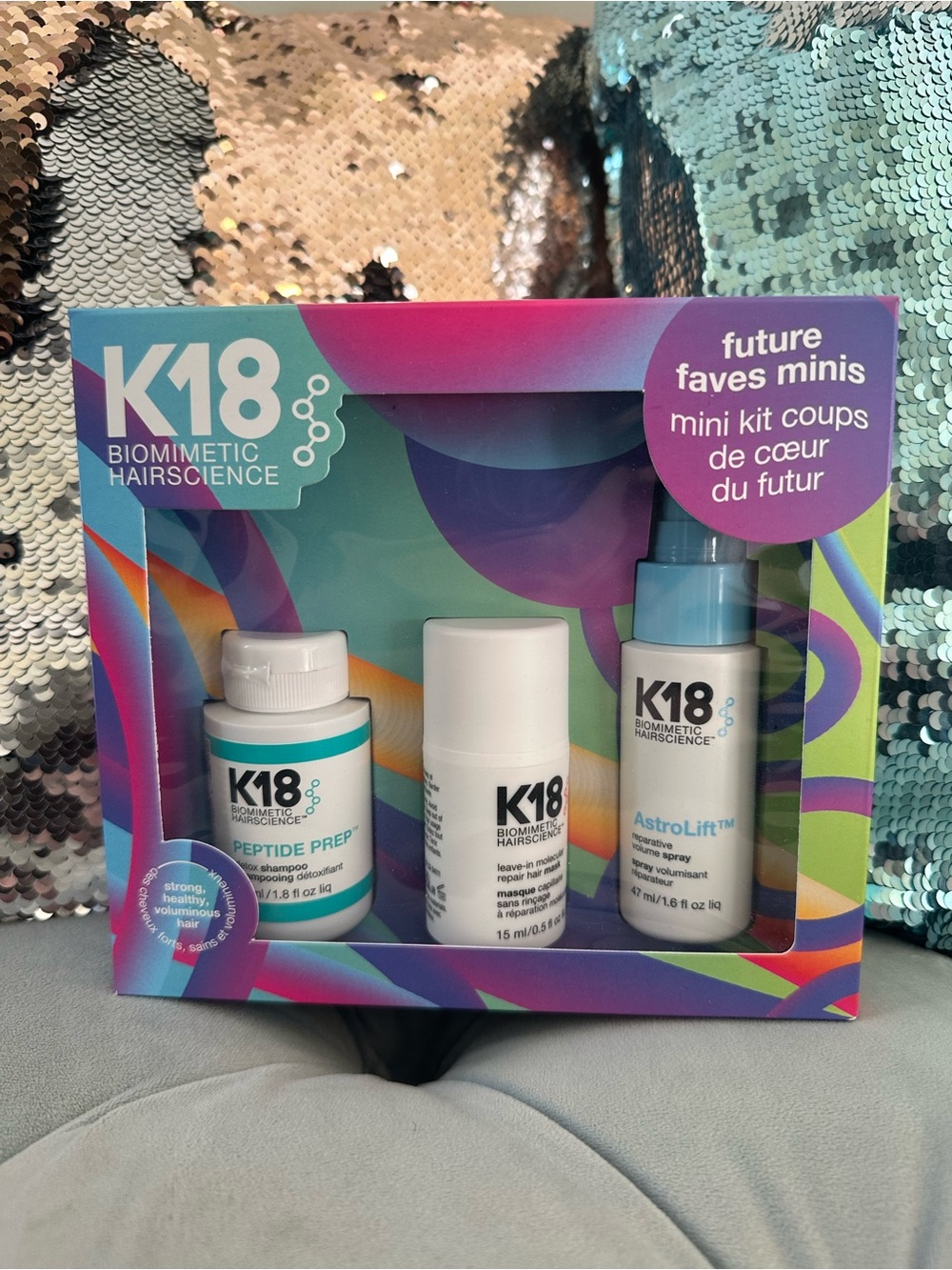 K18 Future Faves Minis Hair Repair Kit